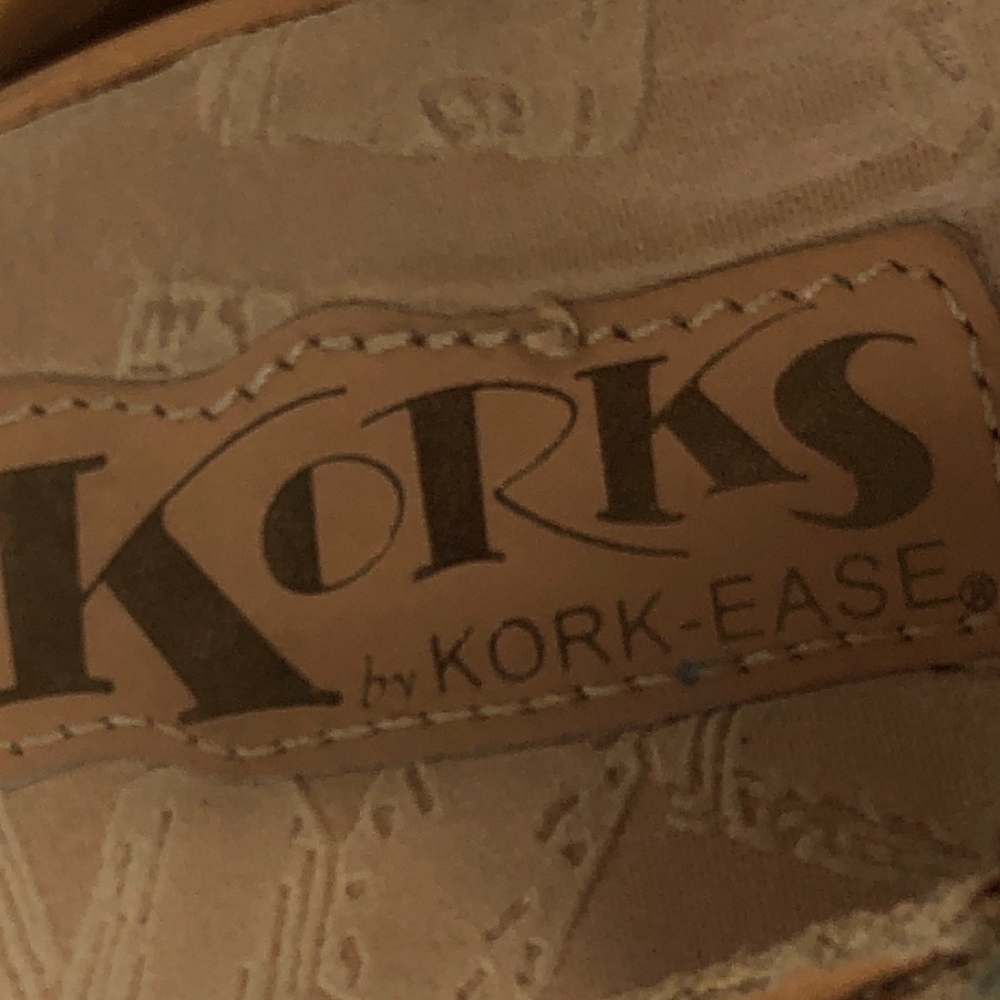 Korks by Kork-Ease Brenda Wedge Sandal Sz. 10 - Picture 4 of 8